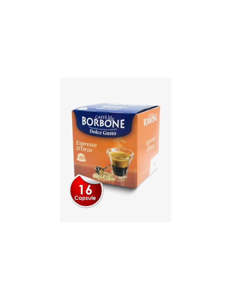 Caffè Borbone capsule Dolce Gusto espresso d'orzo
